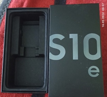 Oryginalne Pudełko do Samsung Galaxy S10e black