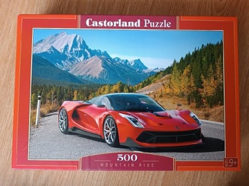 Puzzle CASTORLAND 500 sztuk - Auto Mountain Ride