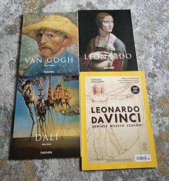 Leonardo. Van Gogh. Dali. Taschen. Plus gratis NG