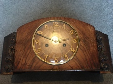 Zegar kominkowy Junghans w.278 3610 z lat 40' 