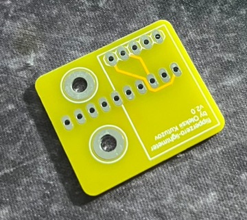 Flipper Zero Lightmeter miernik światła BH1750 PCB