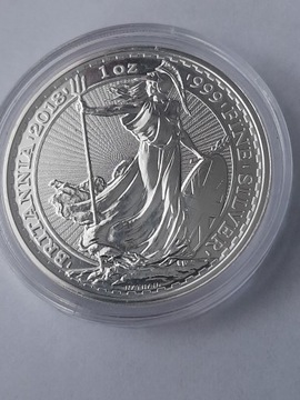 2018 - Britannia 1 uncja Srebra