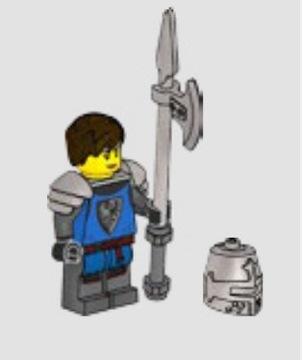 LEGO 21325 Rycerka z toporem idea084, Black Falcon