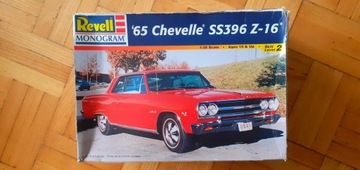 Chevrolet chevelle 396 - revell - unikatowy model