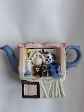 Pojemnik ceramiczny vintage dzbanek ceramiczny