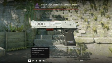 Skin cs2 StatTrak Desert Eagle łańcuch znaków