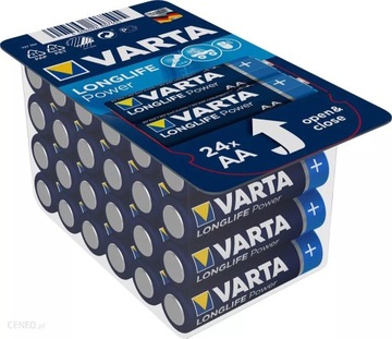 VARTA LONGLIFE POWER LR3 AA 24 Baterie alkaliczne 