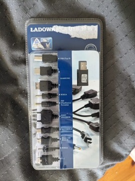 Ładowarka USB 10w1 PSP Micro USB Nokia LG Samsung