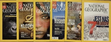 National Geographic numery od 7 do 12 z 2012 roku