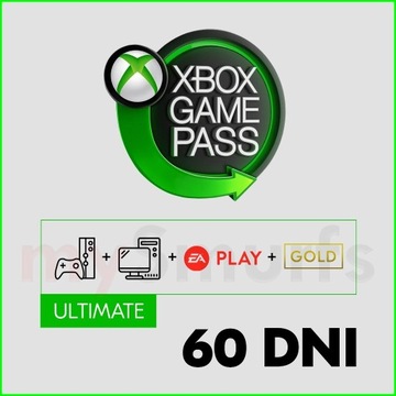 XBOX GAME PASS ULTIMATE 60 DNI NOWE KONTA