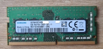 Pamięć RAM SODIMM DDR4 Samsung 8GB 2400