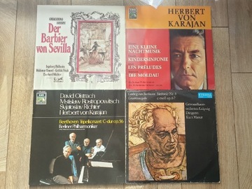 Beethoven, Rossini, Karajan 4 płyty symfonia opera