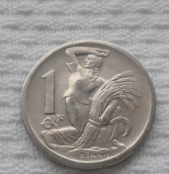Czechosłowacja 1 korona koruna 1946 