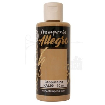 Farba akrylowa Allegro Cappuccino 60ml KAL90