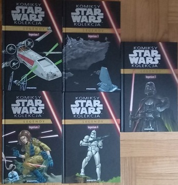 STAR WARS Legendy Imperium 1-5 wyd. DeAgostini