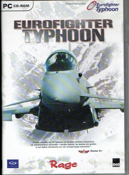 Eurofighter Typhoon - retro gra PC (CD ROM) 2002