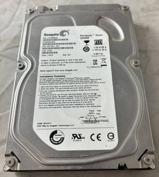 Dysk twardy Seagate Barracuda ST2000DL003 2TB