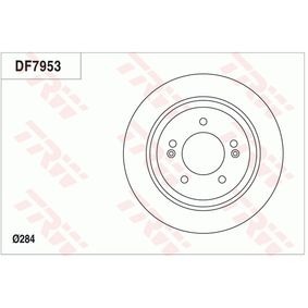 Tarcze hamulcowe TRW DF7953 KIA HYUNDAI 584113V500