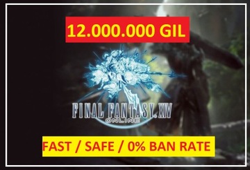 Final Fantasy XIV 12.000.000 GIL FF14  FFXIV 12M 