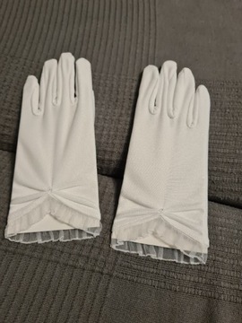 Rękawiczki komunijne dla dziewczynki NOWE