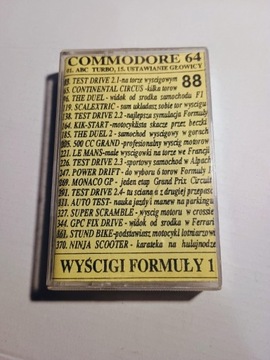 WALDICO 88 Wyścigi Formuły 1 - kaseta Commodore 64