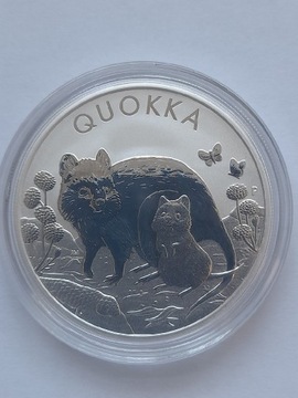 Srebrna moneta Australijski Quokka 1 oz 2021