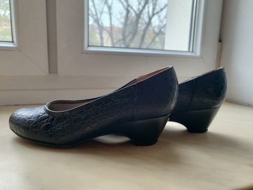 stabilne czółenka buty CLARKS 6 j nowe