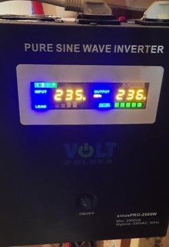 PRZETWORNICA VOLT POLSKA SINUSPRO-2500W 24V 2500W