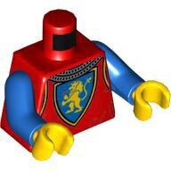 LEGO castle żołnierz tors 973pb4840c01 6406251