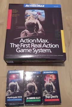 Action Max konsola gier video VHS Worlds of Wonder