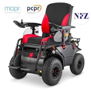 Wózek specjalny elektryczny teren. Optimus 2 Meyra