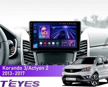 Radio Teyes CC3 360 6+128Gb Korando 3 2013-2017 