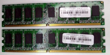 2x ATP [aj64k72b8bqd5m] DDR2 PC2-4200 DDR2-533MHz 