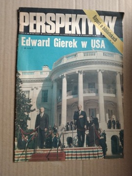 Czasopismo Perspektywy Nr 42/1976 Gierek w USA