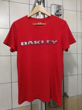 Bluzka koszulka sportowa t-shirt Oakley  M slim