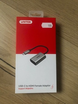 NOWA! przejściówka USB-C na HDMI firmy Unitek