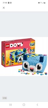 Lego dots Szuflada i Panda (niepełne dwa komplety)