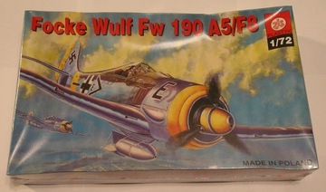 SAMOLOT FOCKE WULF FW-190 A/F 1:72 - PLASTYK