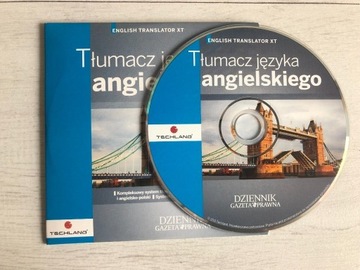 Komputerowy tłumacz języka angielskiego CD