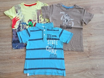 3 x Bluzka koszulka  t-shirt Zara rozm. 98/104