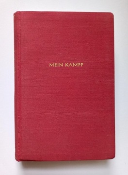 Mein Kampf Adolf Hitler - 1941 rok - PODPIS !