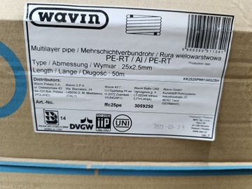 Wavin Alupex 25x2,5 PERT AL PERT 30mb krązek