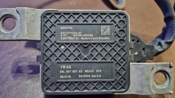 Sensor czujnik NOx 04L907807AS 