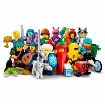 LEGO 71032 Minifigures Seria 22 ZESTAW Brak jednej