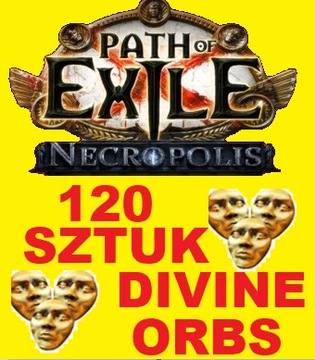 PATH OF EXILE PoE NECROPOLIS 120 DIVINE ORB 24/7