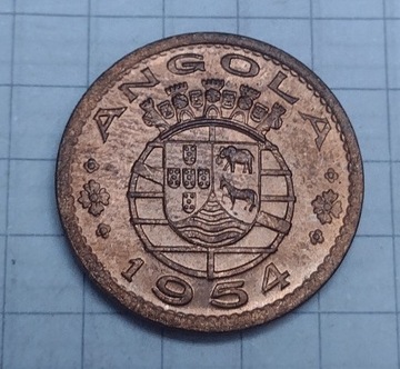 (175) Angola 50 centavo 1954 UNC