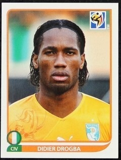 542 Didier Drogba 2010 Panini World Cup