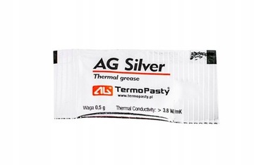 AG Silver pasta termoprzewodząca ze srebrem 0,5 g