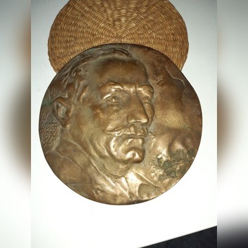 Duży medal z Wincentym Witosem 