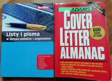 COVER LETTER ALMANAC + LISTY I PISMA W JĘZYKU.... 